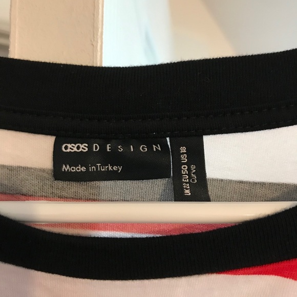 ASOS striped long sleeve top - Picture 2 of 2